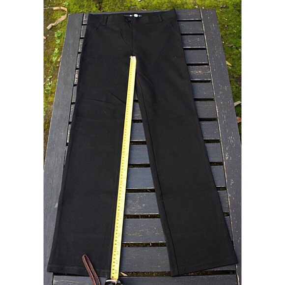 Betabrand Med LONG (Tall) - Dress Yoga Pants - Almost Unworn, Straight Mid Rise - Picture 6 of 11